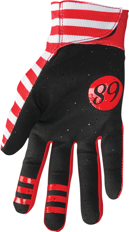THOR Mainstay Gloves - Slice - White/Red - 2XL 3330-7296