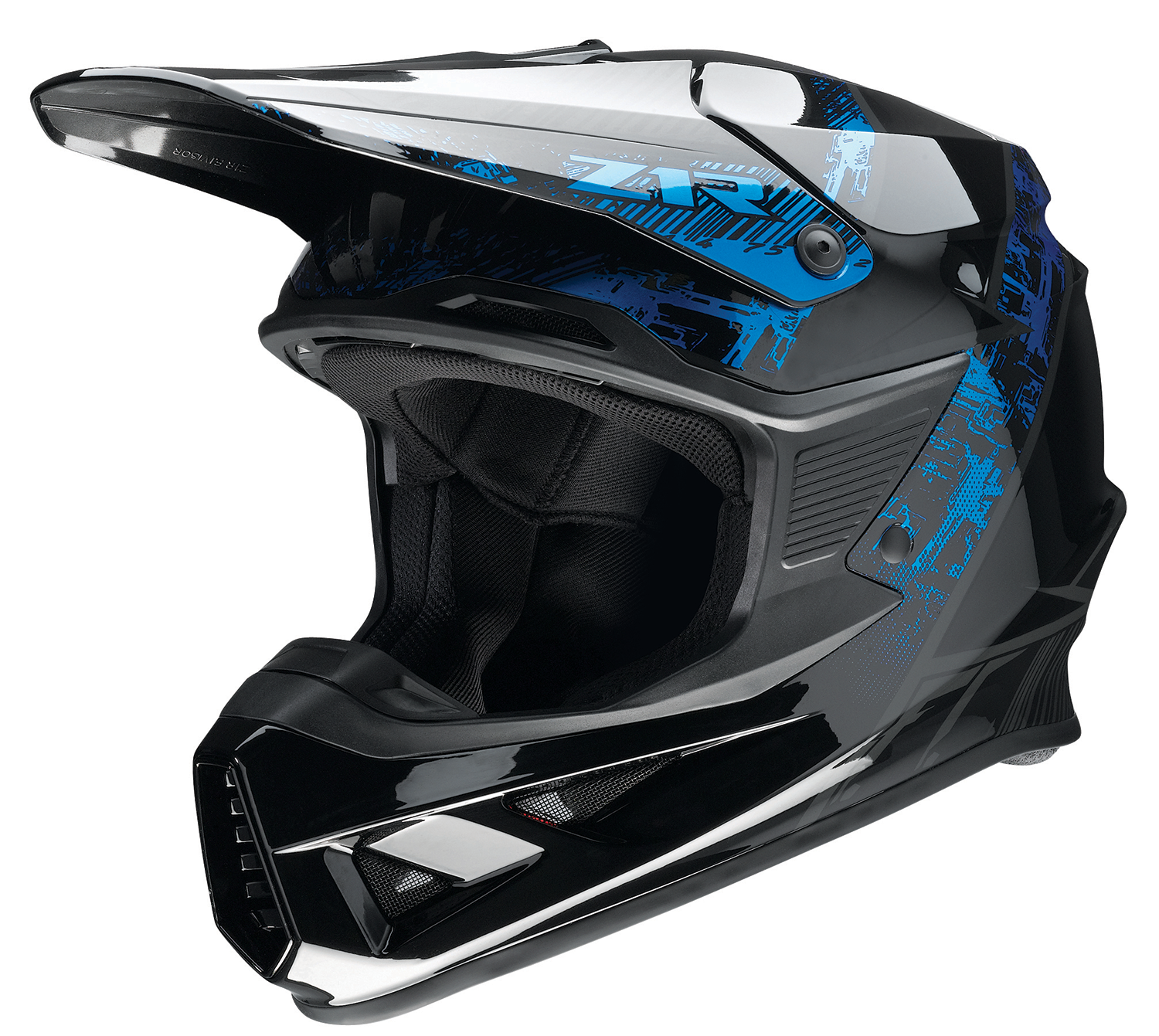 Z1R F.I. Helmet - Fractal - MIPS® - Blue - Small 0110-7788
