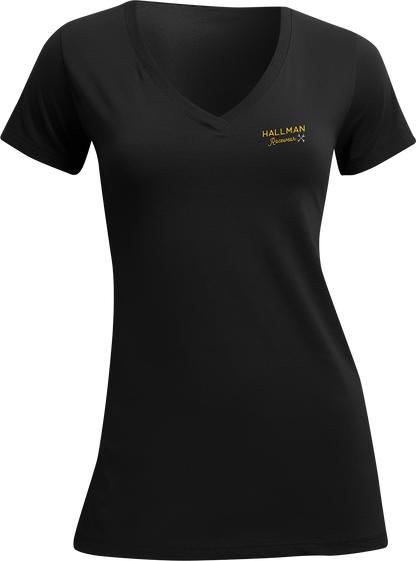 THOR Women's Hallman Garage T-Shirt - Black - Large 3031-4132