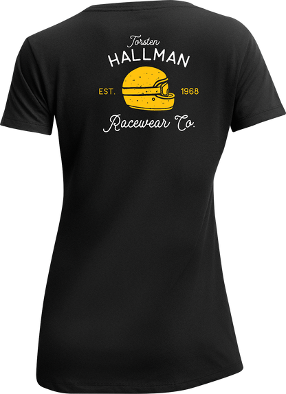 THOR Women's Hallman Garage T-Shirt - Black - Large 3031-4132