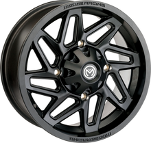MOOSE OFFROAD Wheel - 361X - Front - Black - 12x7 - 4/156 - 4+3 361MO127156MB4