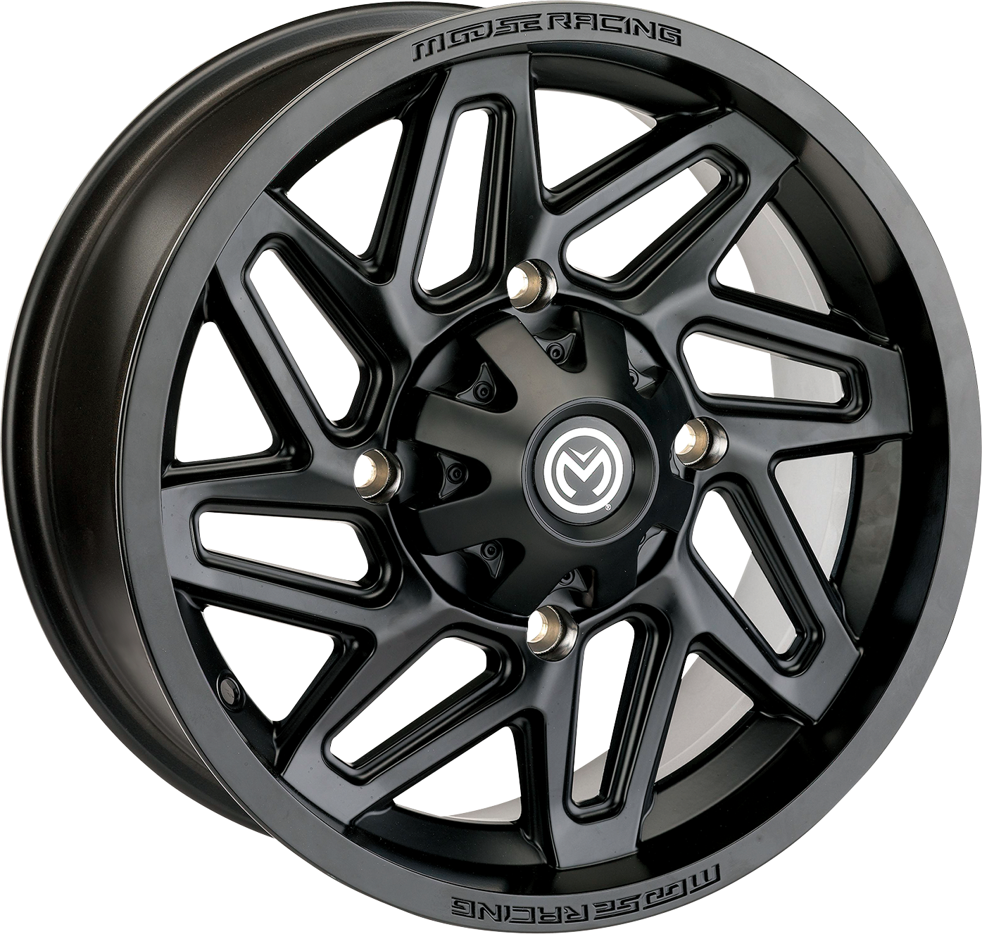 MOOSE OFFROAD Wheel - 361X - Front/Rear - Black - 14x7 - 4/136 - 5+2 361MO147136MB55