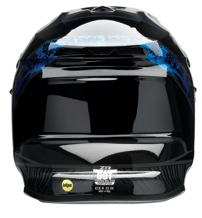 Z1R F.I. Helmet - Fractal - MIPS® - Blue - Small 0110-7788