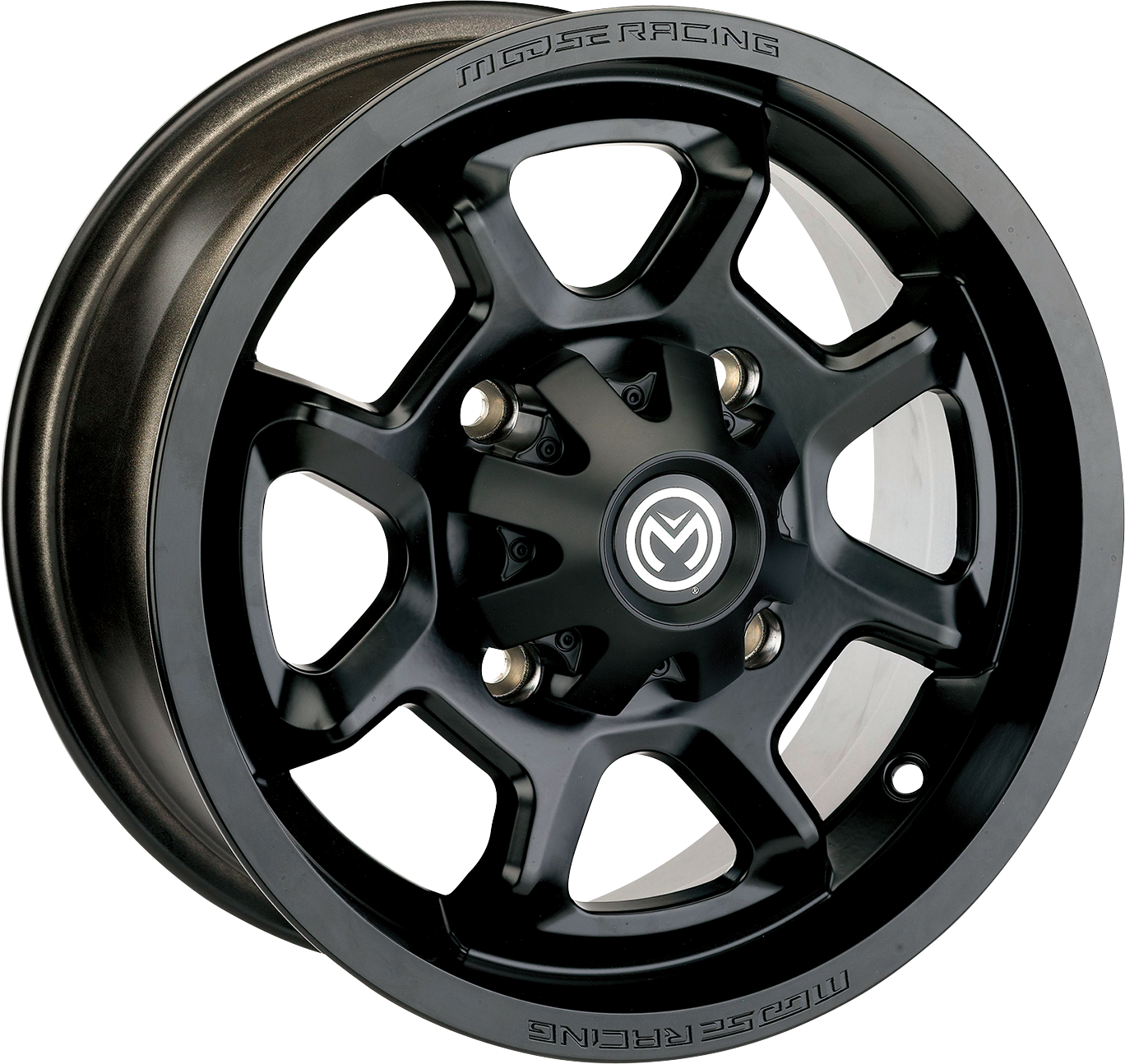 MOOSE OFFROAD Wheel - 415X - Front/Rear - Black - 15x7 - 4/110 - 5+2 415MO157110MB55
