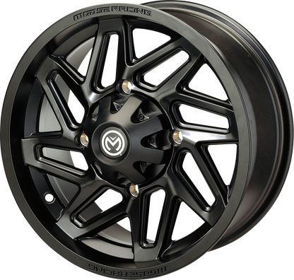 MOOSE OFFROAD Wheel - 361X - Front - Black - 12x7 - 4/156 - 4+3 361MO127156MB4