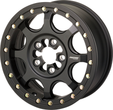 MOOSE OFFROAD Wheel - 351X - 5-Lug/Beadlock - Front/Rear - Satin Black - 15x7 - 5/4.5 - 5+2 351BM157545SB64
