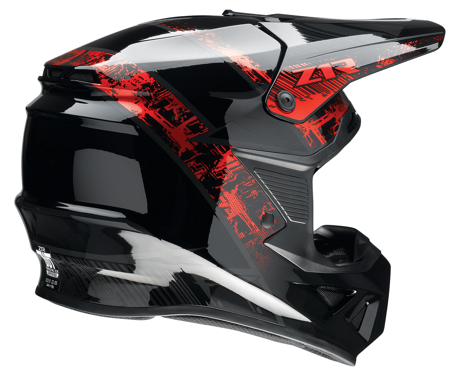 Z1R F.I. Helmet - Fractal - MIPS® - Red - Small 0110-7781