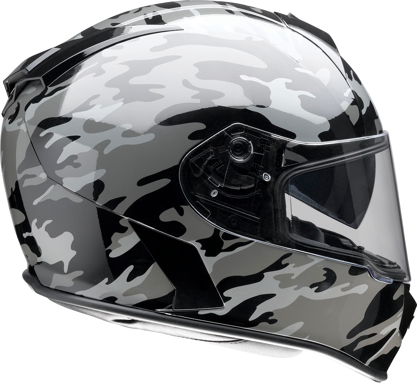 Z1R Warrant Helmet - Camo - Black/Gray - XS 0101-14365