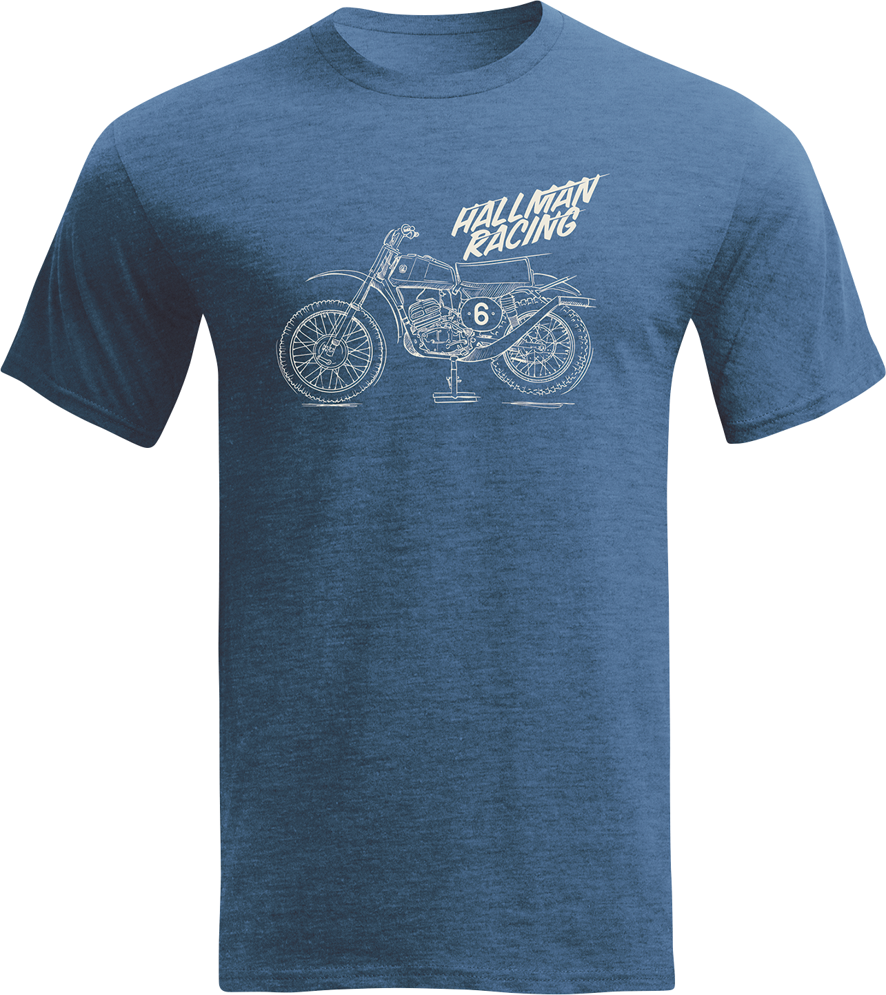 THOR Hallman CZ T-Shirt - Indigo Heather Navy - XL 3030-22643