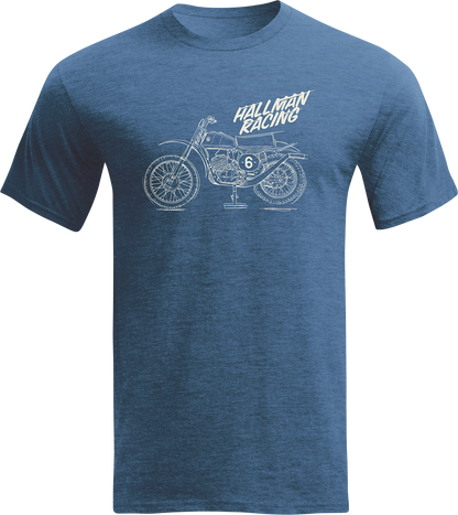 THOR Hallman CZ T-Shirt - Indigo Heather Navy - XL 3030-22643