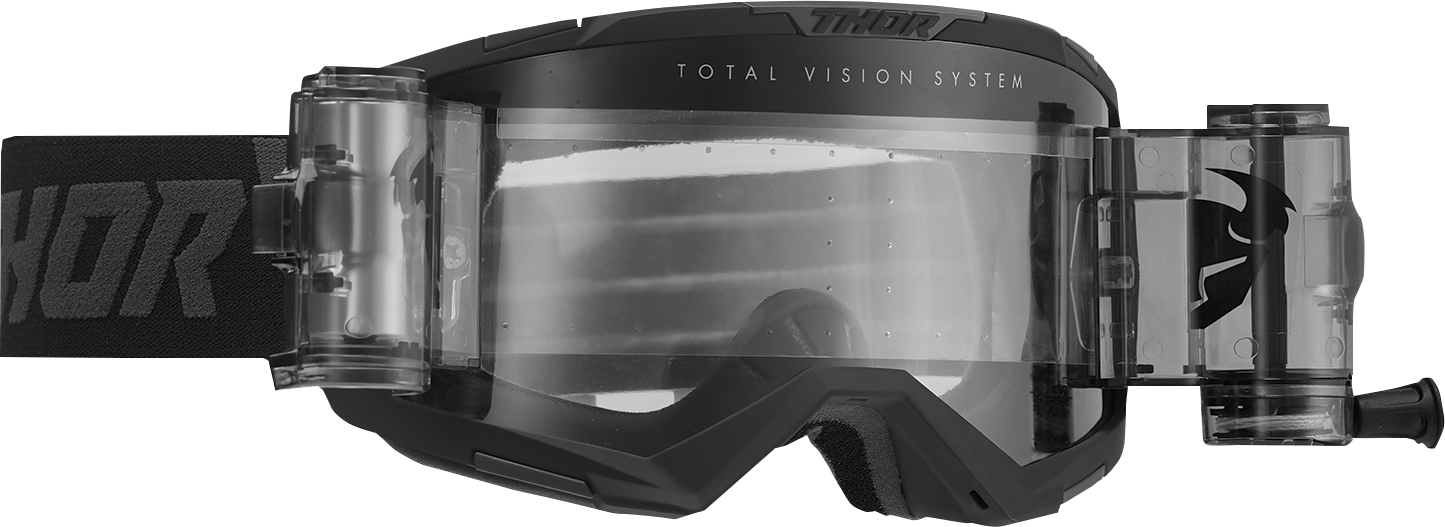 THOR Regiment Storm Goggle - Roll-Off - Black - Clear Lens 2601-2970