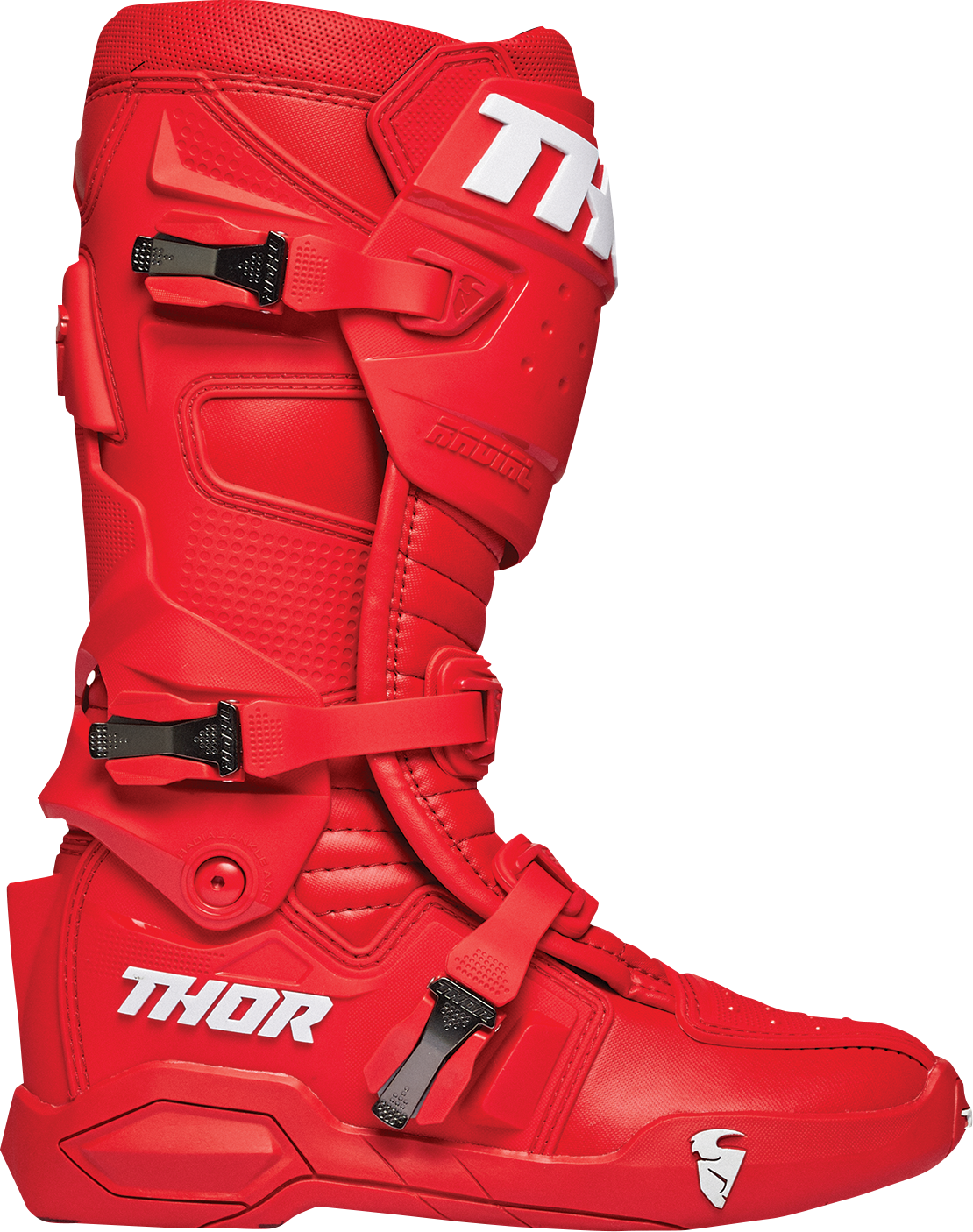 THOR Radial Boots - Red - Size 10 3410-2739