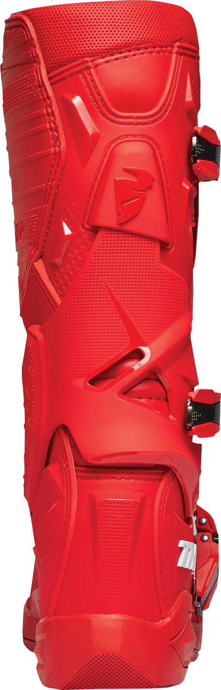THOR Radial Boots - Red - Size 10 3410-2739