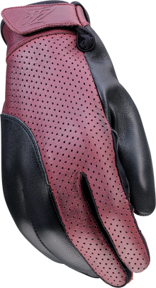 Z1R Women's Combiner Gloves - Black/Red - XS 3302-0891