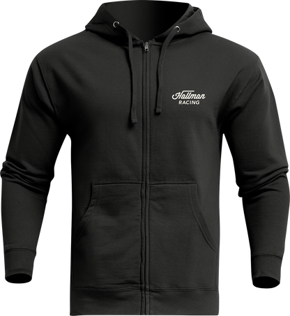 THOR Hallman Heritage Zip-Up Sweatshirt - Black - Small 3050-6332