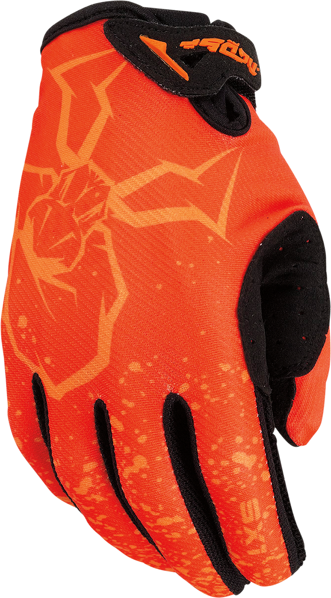 MOOSE OFFROAD Youth SX1™ Gloves - Orange - Medium 3332-1755
