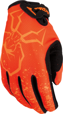 MOOSE OFFROAD Youth SX1™ Gloves - Orange - Medium 3332-1755