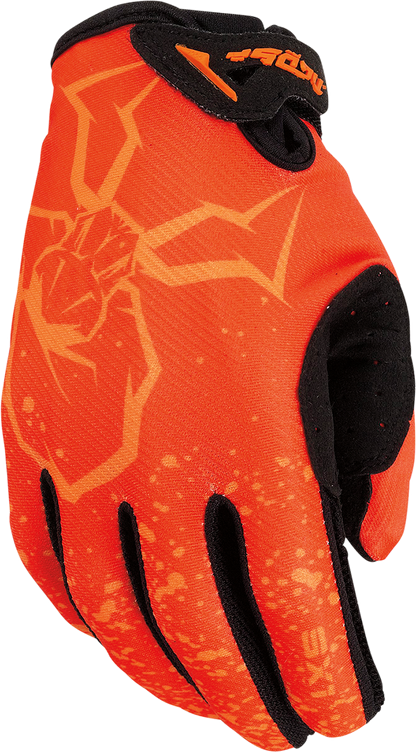 MOOSE OFFROAD Youth SX1™ Gloves - Orange - Medium 3332-1755