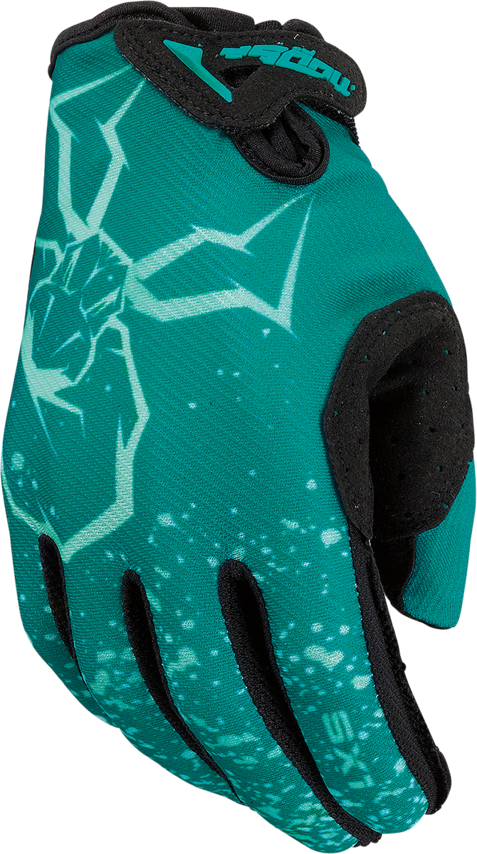 MOOSE OFFROAD Youth SX1™ Gloves - Teal - Large 3332-1761