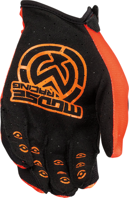 MOOSE OFFROAD Youth SX1™ Gloves - Orange - Medium 3332-1755