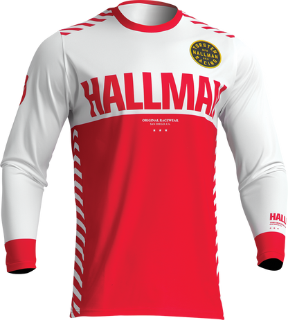 THOR Differ Slice Jersey - White/Red - 2XL 2910-7137