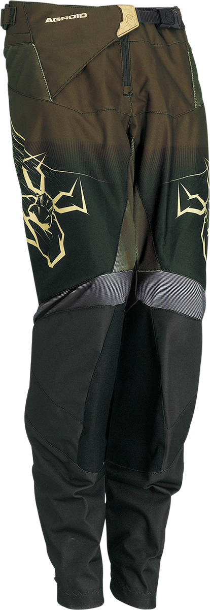 MOOSE OFFROAD Youth Agroid Pants - Olive/Tan - US 24 2903-2288