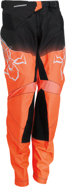 MOOSE OFFROAD Youth Agroid Pants - Teal/Orange/Black - US 26 2903-2259