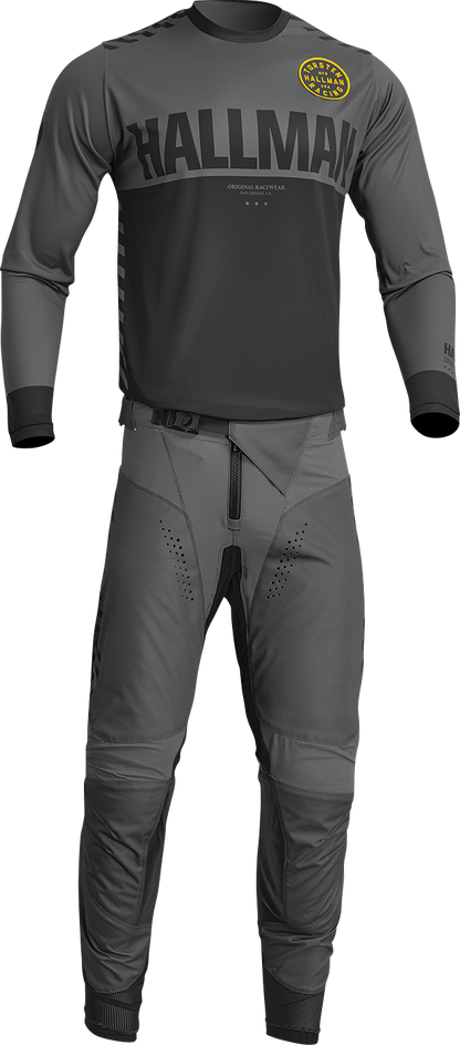 THOR Differ Slice Jersey - Charcoal/Black - 2XL 2910-7131