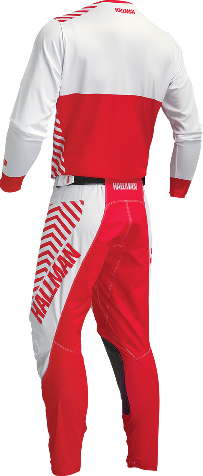 THOR Differ Slice Jersey - White/Red - XL 2910-7136