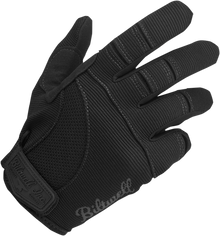 BILTWELL Moto Gloves - Black - Large 1501-0101-004