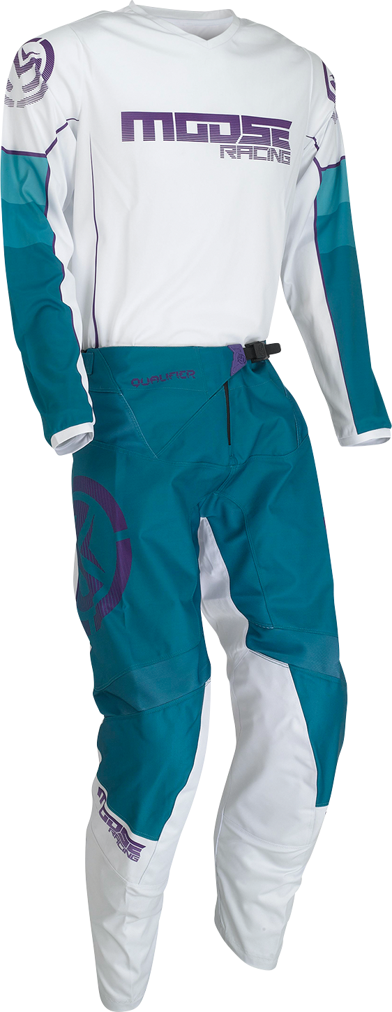 MOOSE OFFROAD Qualifier® Pants - Blue/White - US 28 2901-10322