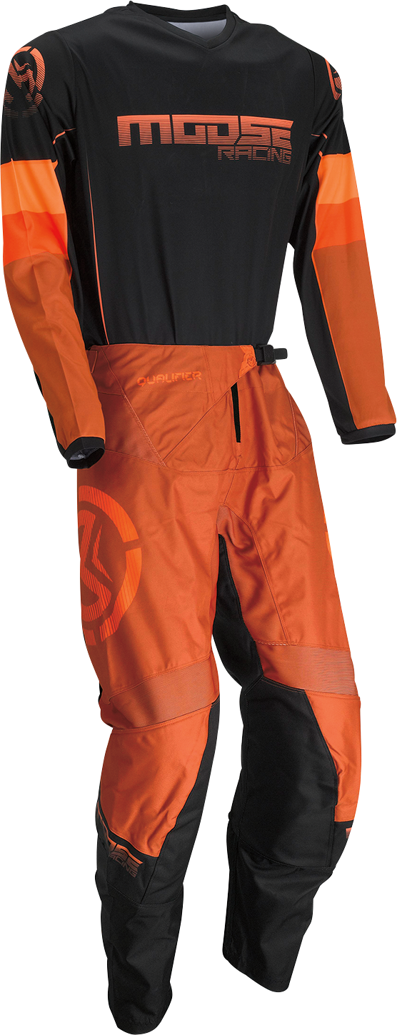 MOOSE OFFROAD Qualifier® Pants - Orange/Gray - US 46 2901-10373
