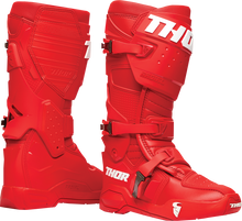 THOR Radial Boots - Red - Size 9 3410-2738