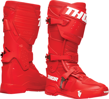THOR Radial Boots - Red - Size 9 3410-2738