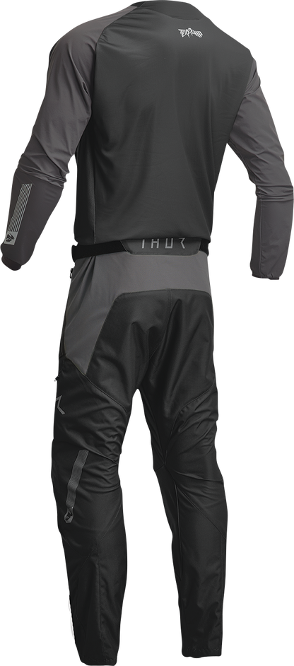 THOR Terrain Jersey - Black/Charcoal - 2XL 2910-7164