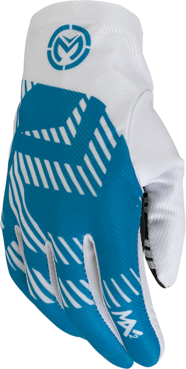 MOOSE OFFROAD MX2™ Gloves - Blue/White - Large 3330-7359