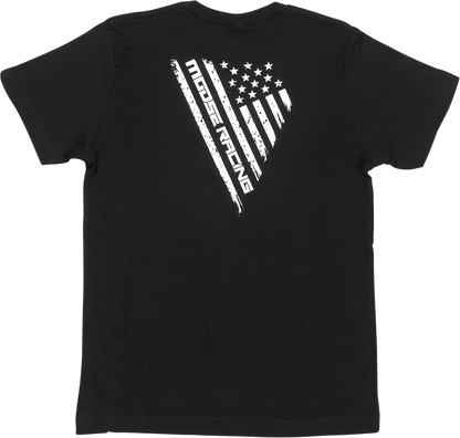 MOOSE OFFROAD Youth Salute T-Shirt - Black - Large 3032-3692