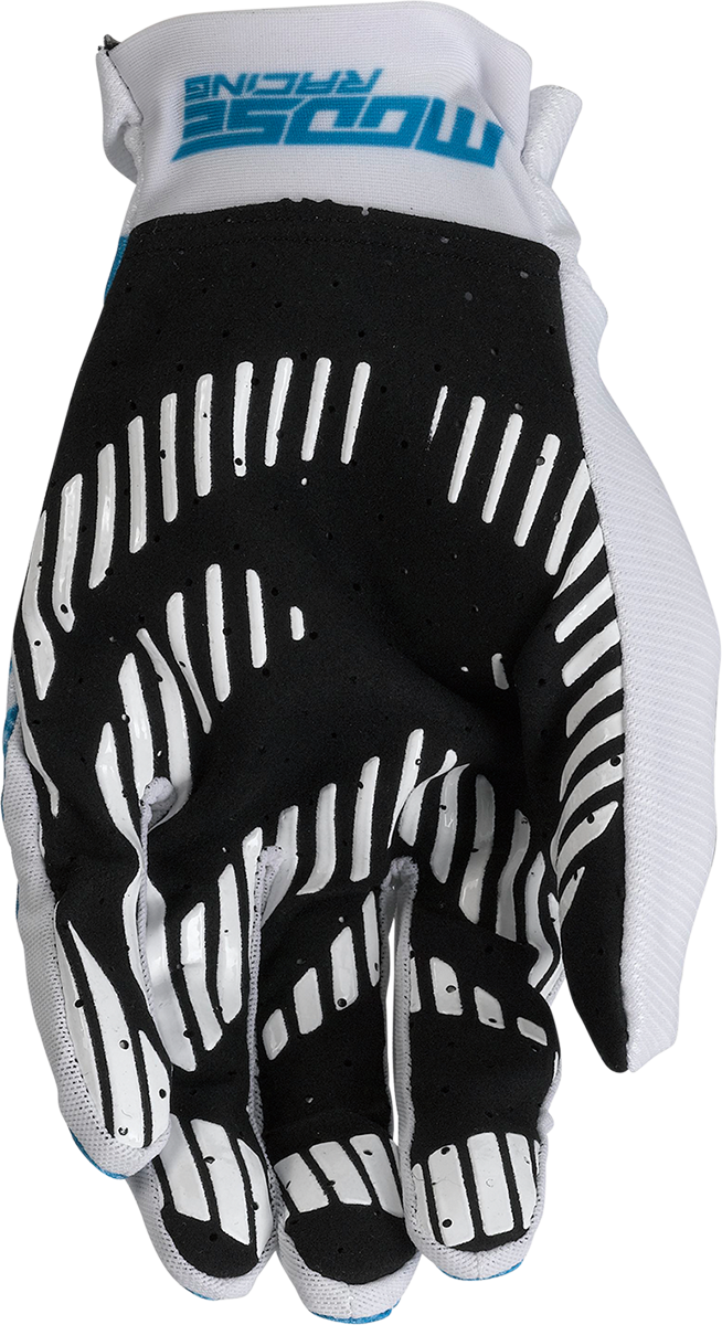 MOOSE OFFROAD MX2™ Gloves - Blue/White - Large 3330-7359