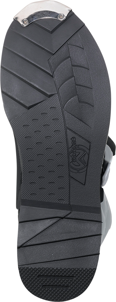 MOOSE OFFROAD Qualifier Boots - Black/White - Size 15 3410-2607