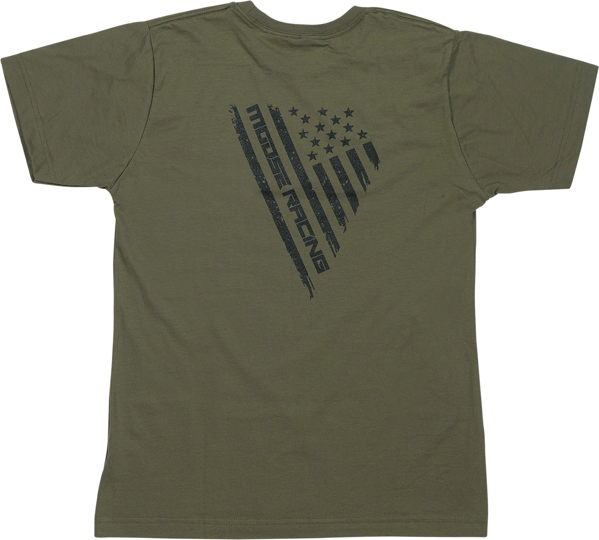 MOOSE OFFROAD Youth Salute T-Shirt - Olive - Medium 3032-3695