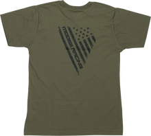 MOOSE OFFROAD Youth Salute T-Shirt - Olive - Medium 3032-3695