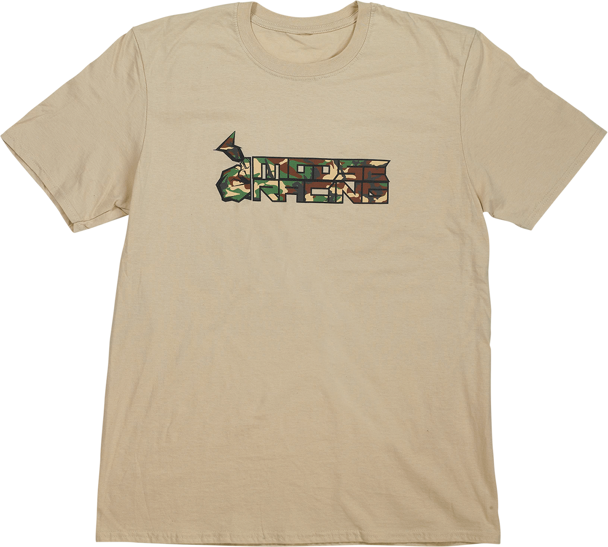 MOOSE OFFROAD Camo T-Shirt - Tan - Large 3030-22730