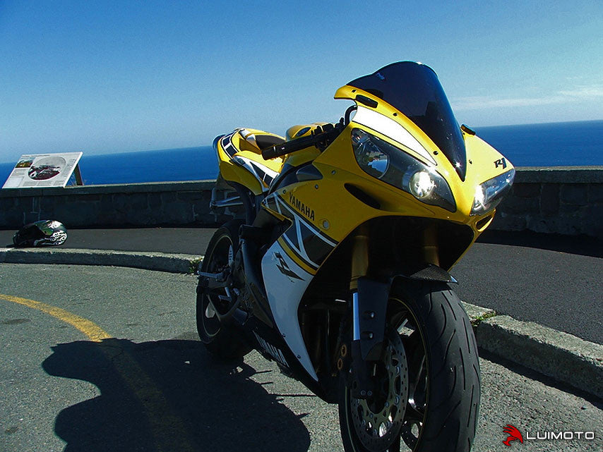 LUIMOTO Anniversary Edition Rider Seat Covers for the YAMAHA R1 (04-06)