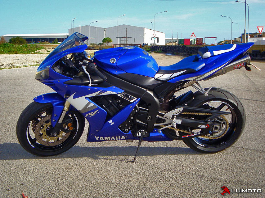 LUIMOTO Anniversary Edition Rider Seat Covers for the YAMAHA R1 (04-06)