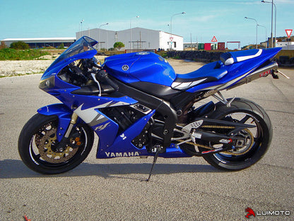 LUIMOTO Anniversary Edition Passenger Seat Covers for the YAMAHA R1 (04-06)