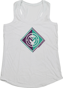 MOOSE OFFROAD Women's Insignia Tank - White - Medium 3031-4163