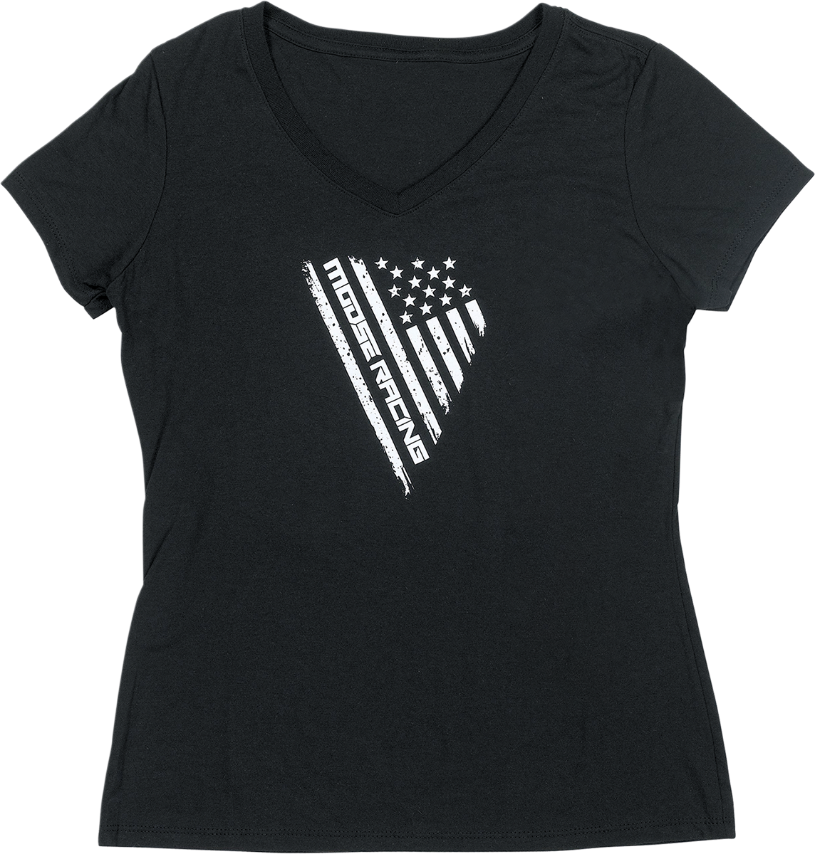 MOOSE OFFROAD Women's Salute T-Shirt - Black - Large 3031-4168