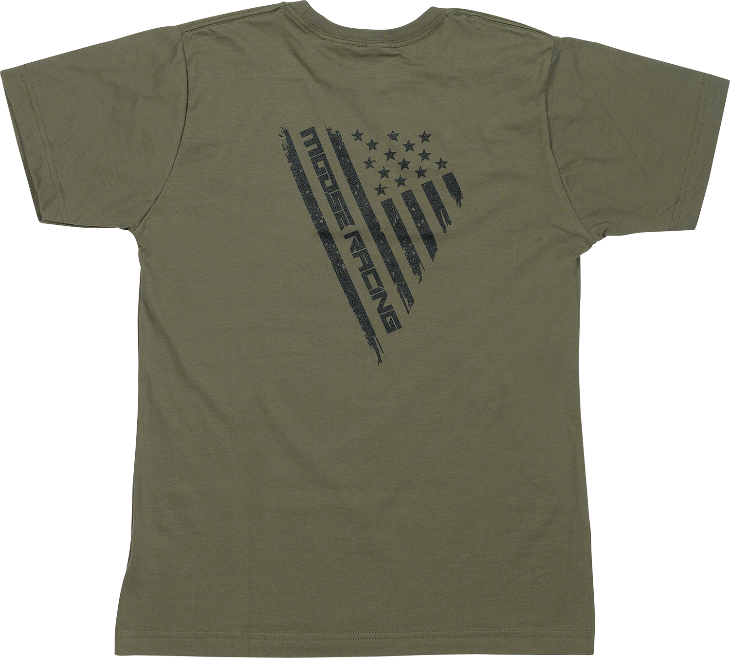 MOOSE OFFROAD Youth Salute T-Shirt - Olive - Small 3032-3694