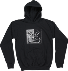 MOOSE OFFROAD Youth Split Personality Hoodie - Black - Large 3052-0675