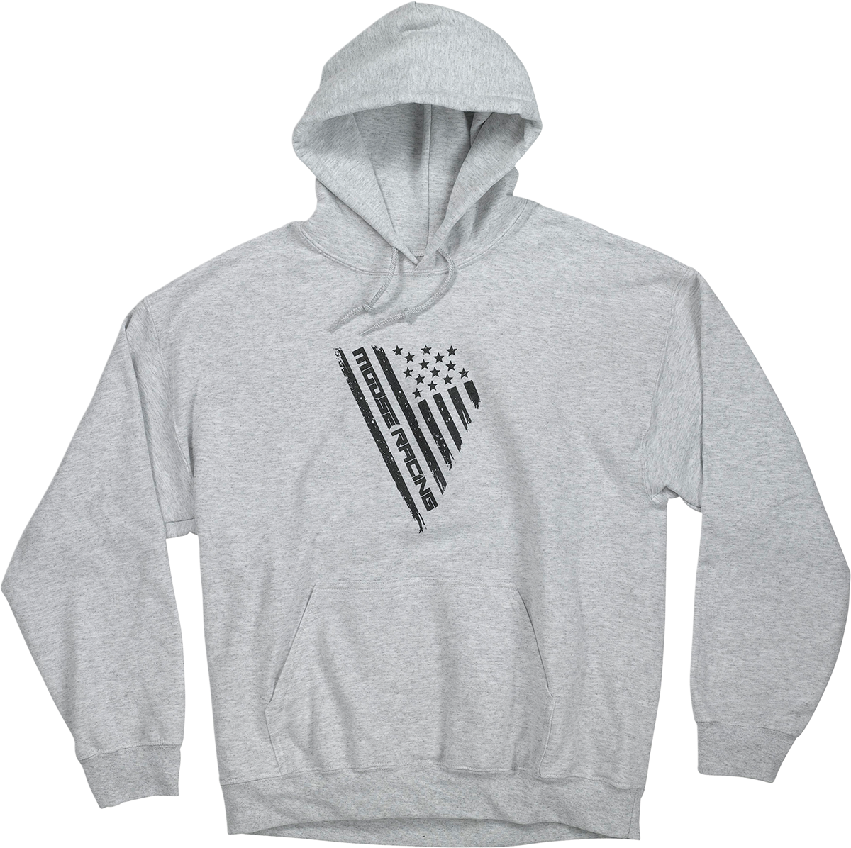 MOOSE OFFROAD Salute Hoodie - Ash - Medium 3050-6348